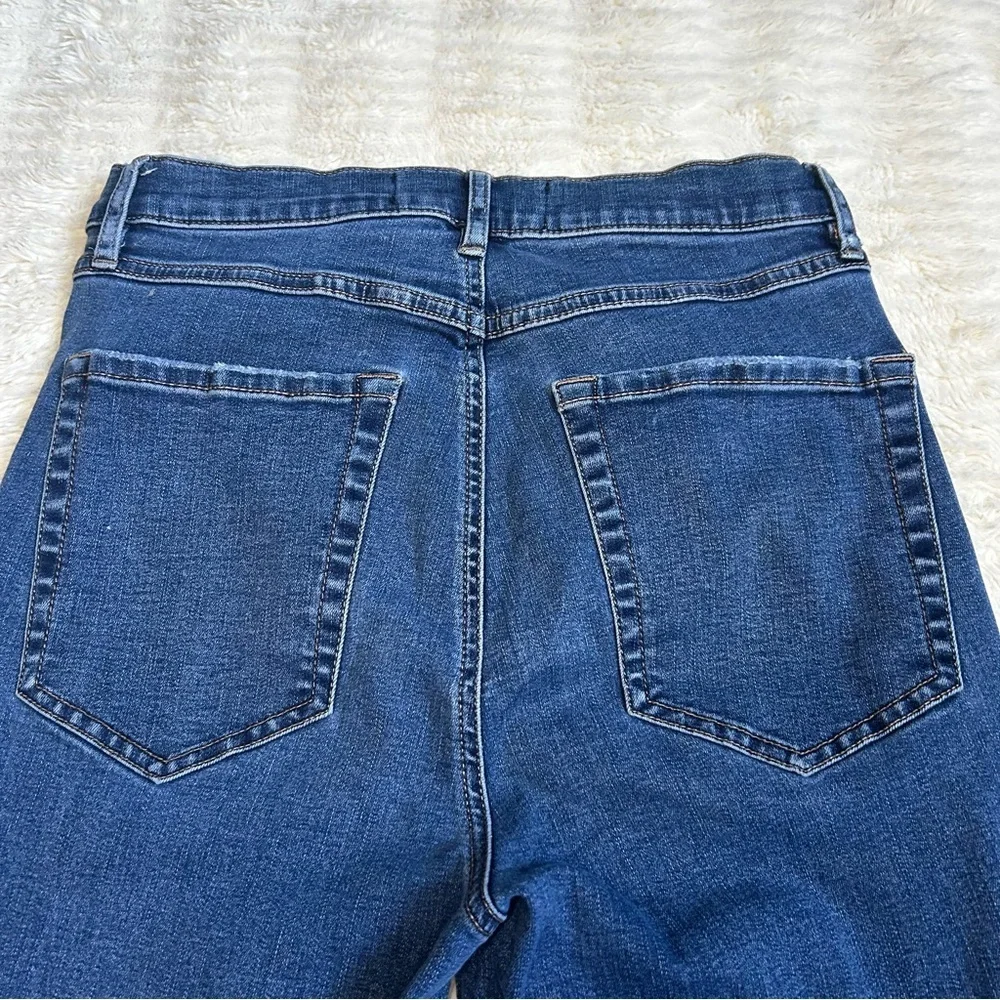 Garage High Rise Lace Up Jeans Size 7 - Picture 7 of 10
